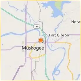 Bacone College Location Map Bacone College Location Map